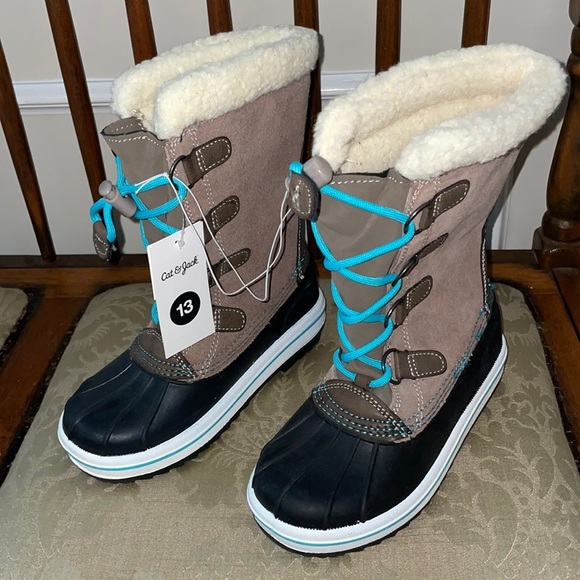 Cat & Jack Kids Insulated Boots - Picture 1 of 7